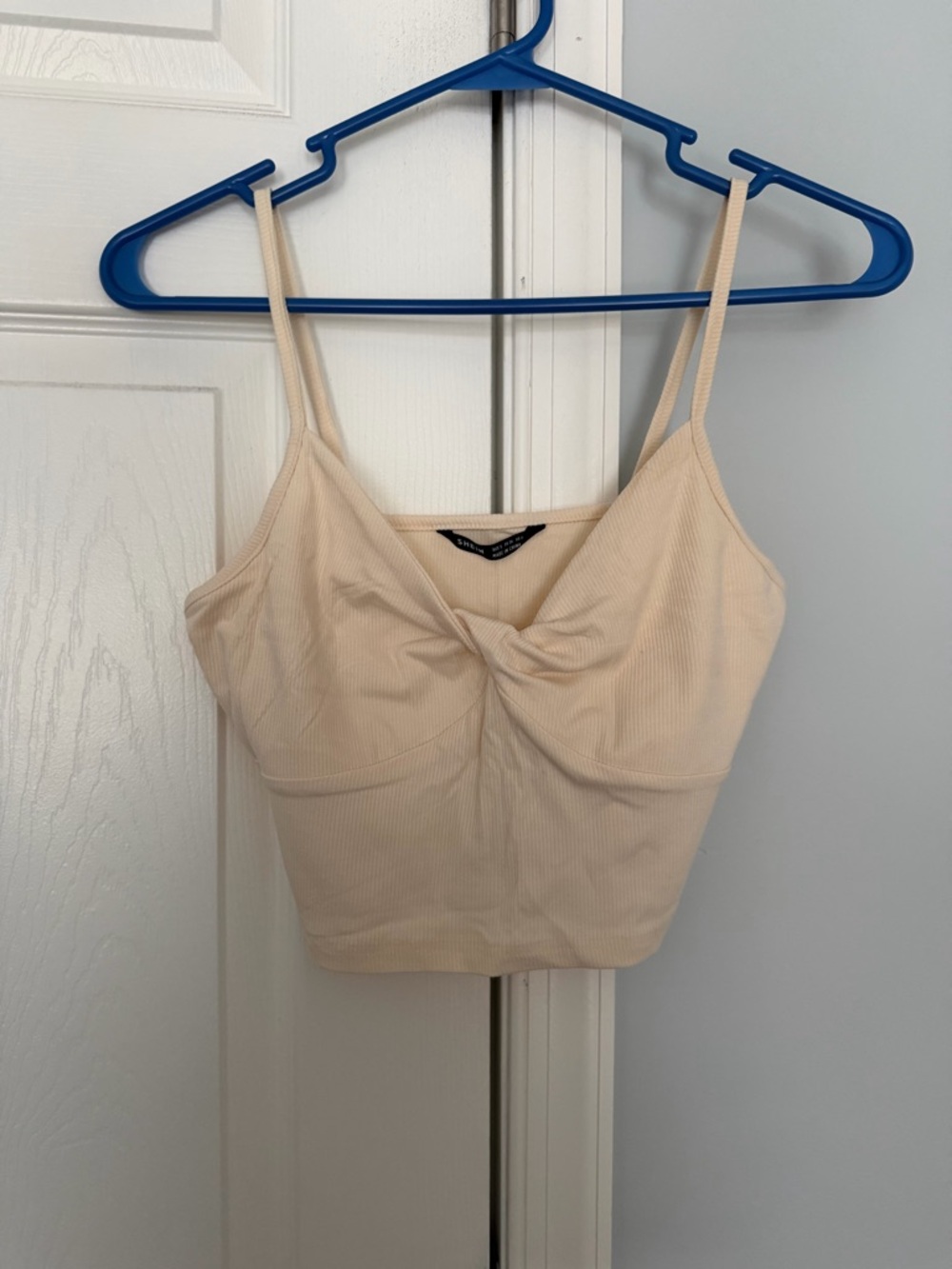 SHEIN Ribbed Twist-Front Camisole